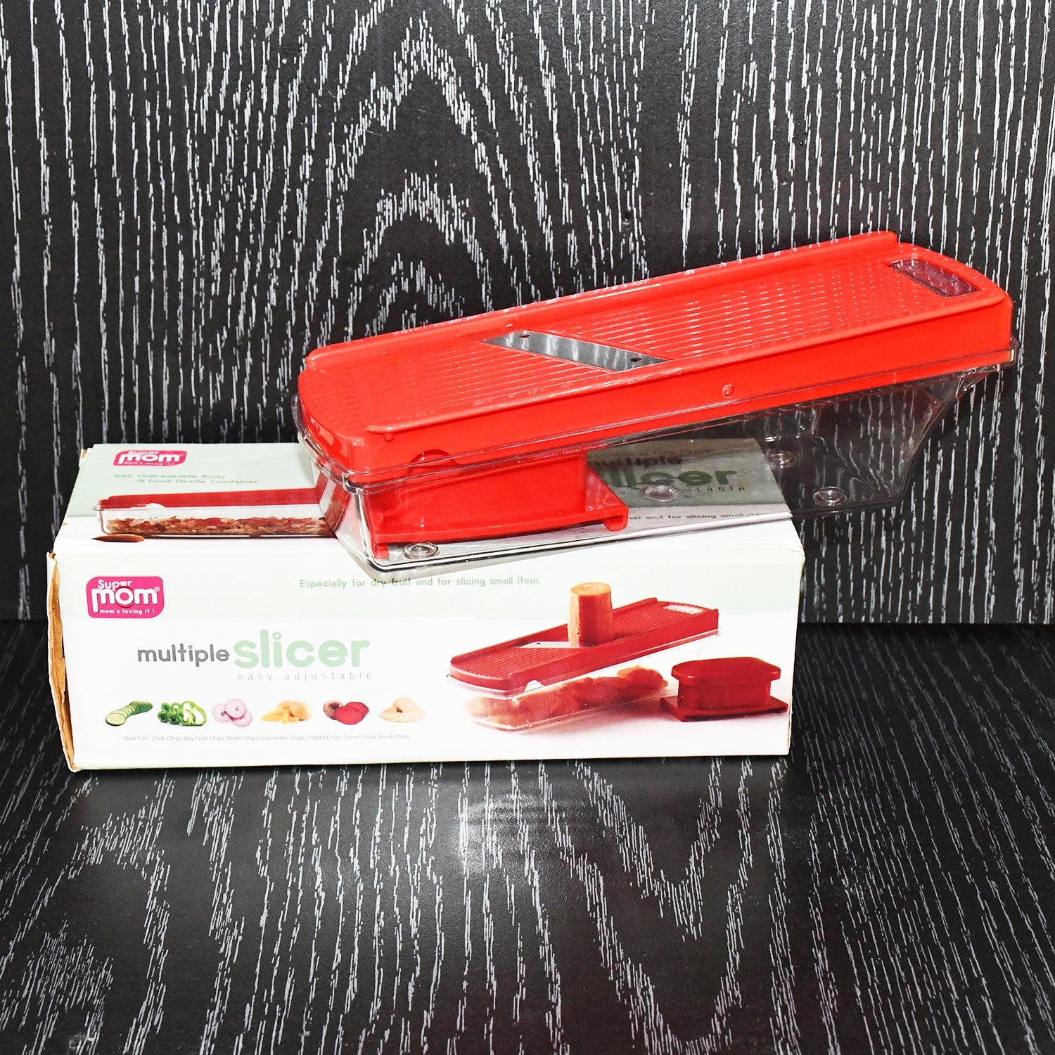 Supermom Vegetable and Dry Fruit Multiple Slicer (1 Pc) Supermom Vegetable and Dry Fruit Multiple Slicer (1 Pc)